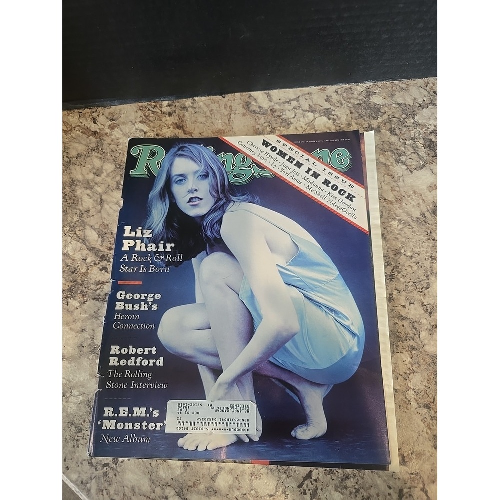 VTG Rolling Stone Mag., Oct 6, 1994, #692 Liz Phair, Robert Redford, R.E.M.